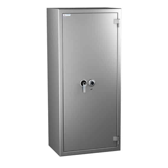 Coffre-fort Zephir 4385 Duo, étanche, ignifuge 30 min, protection 110000€.