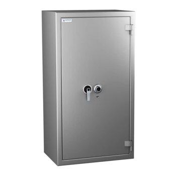 Coffre-fort étanche et anti-feu Zephir 4473, classe 4 VA, ignifuge 30 min, pour documents papier, 110000€.