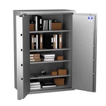 Coffre-fort étanche et anti-feu, ignifuge 30 min, classe 4 VA, Zephir 4891 pour documents.