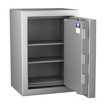 Coffre-fort Zephir 5114 Duo, étanche, anti-feu, ignifuge 30 min, pour documents papier, classe 5 VA 200000€.