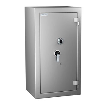 Coffre-fort Zephir 5212 Duo, étanche, anti-feu, ignifuge 30 min, pour documents papier, classe 5 VA 200000€.