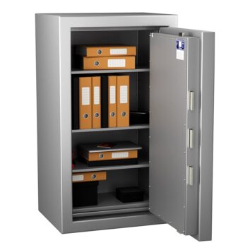 Coffre-fort Zephir 5212 Duo ignifuge 30 min, étanche, classe 5 VA pour documents papier jusqu'à 200000€.