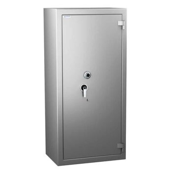 Coffre-fort Zephir 5378 Duo, étanche et ignifuge, pour documents papier, classe 5 VA 200000€, protection 30 min.