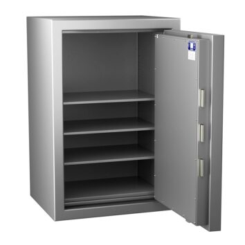 Coffre-fort Zephir 5381 Duo, étanche et ignifuge 30 min, classe 5 VA 200000€, pour documents papier.