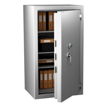 Coffre-fort Zephir 5467 Duo, étanche, anti-feu, ignifuge 30 min, classe 5 VA, pour documents papier.