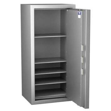 Coffre-fort Zephir 5570 Duo, étanche, anti-feu, ignifuge 30 min, pour documents papier, classe 5 VA 200000€.