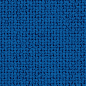 Tissu Cagliari bleu pour chaise empilable de bureau ISO’Ret. Texture tissée idéale pour un style moderne et confortable.