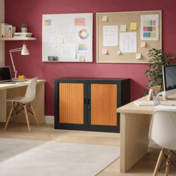 Armoire Rideaux - Archives & dossiers suspendus - H72 L100 - Série A