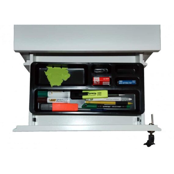 Caisson Hauteur Bureau  4 tiroirs - Dessus mélaminé