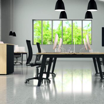 Bureau style vintage espace de travail