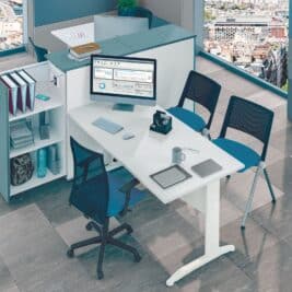 Bureau Idreale Plan Rectangulaire
