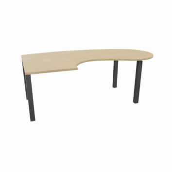 Bureau d'Angle Manager L. 200 cm - Gamme Esprima - simple