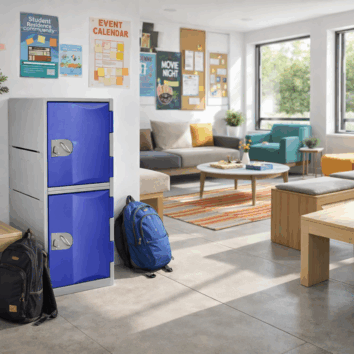 Casier Polyéthylène TOPP - 2 casier - H.91 cm