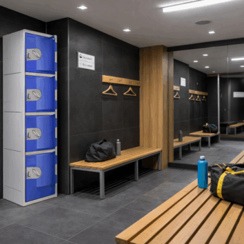 Casier Polyéthylène TOPP - 4 casier - H.181 cm