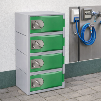 Casier Polyéthylène TOPP - 4 casier - H.91 cm