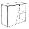 Dessin filaire d'une armoire basse 