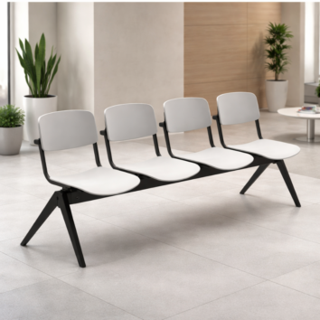 Siège d'attente sur poutre de 2 à 5 places - Gamme Ecosit