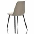 finition tissu gris clair Chaise Visiteur ou Réunion « Chiara GuestChair »