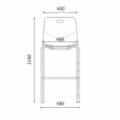 format tabouret coque polypro STPS FLex series