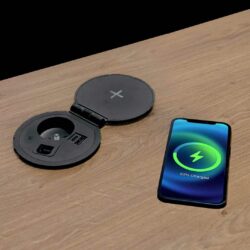 Obturateur d’alimentation SPOT carbone avec chargeur induction