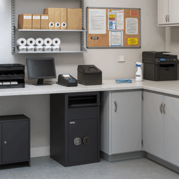 Coffre-fort dépôt de fonds à Trappe - 16 L - Essential HED160