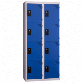 Vestiaire Multicases Gamme ACCESS – 2 colonnes – 4 Casiers – L.60 cm – Monobloc