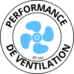 Icone performances de ventilation 