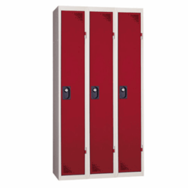 Vestiaire Industrie Propre Gamme ACCESS – 3 colonnes en Kit ou en Monobloc