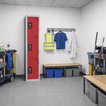 Vestiaire Multicases Gamme ACCESS – 1 colonne – 3 Casiers – L.30 cm – Monobloc