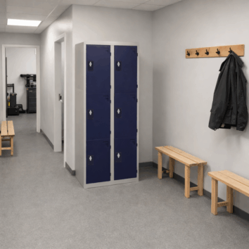 Vestiaire Multicases Gamme ACCESS – 2 colonnes – 3 Casiers – L.80 cm – Monobloc