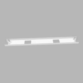 Goulotte Blanc 130 cm pour plan L.160 cm
