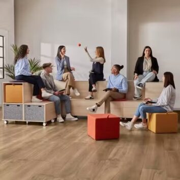 Gradin Modulaire Mobile - Gamme MobiMod - L. 150 cm