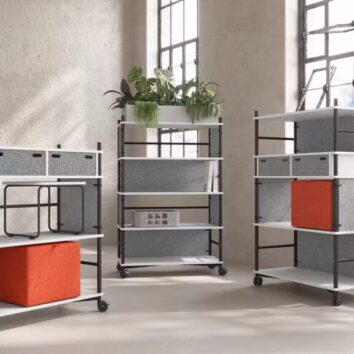 Meuble étagère - 3 niveaux - Gamme MobiMod