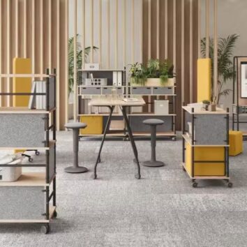 Meuble étagère - 4 niveaux - Gamme MobiMod