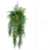 Option déco : Plantes artificielles intégrées pour un espace plus chaleureux