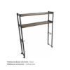 Option - Portique sur roulettes blocables L 132cm