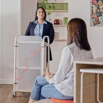 Pupitre à roulettes - Gamme MobiMod