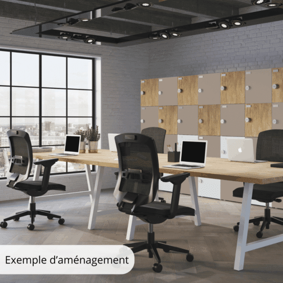 Table de reunion - Gamme Harmonie - Exemple d’aménagement 3