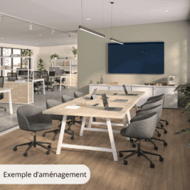 Table de reunion - Gamme Harmonie - Exemple d’aménagement 5