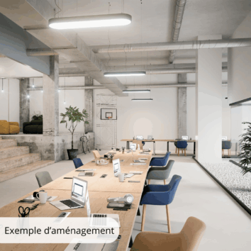 Table de reunion - Gamme Harmonie - Exemple d’aménagement1