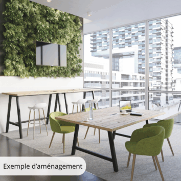 Table de reunion - Gamme Harmonie - Exemple d’aménagement2