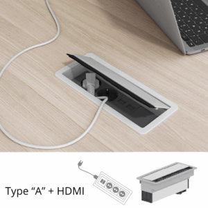 Kit d'électrification Table média à roulettes – Gamme MobiMod