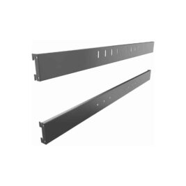 2 Supports écrans pour table coworking carbone - Gamme Mobidesk