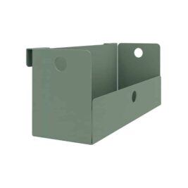 Boite de rangement bureau pour barre accessoire - Vert Sauge - Gamme Mobidesk