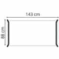 Dimension 143 x 88 cm gamme Mobidesk