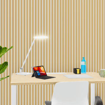 Lampe de bureau bras simple - 108 LED - ambiance