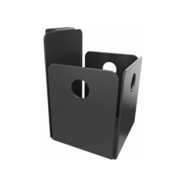 Pot à crayons pour portique de bureau carbone - Gamme Mobidesk