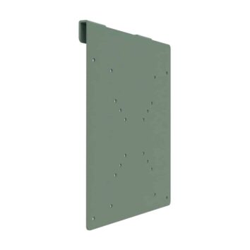Support écran pour barre de portique - Vert Sauge - Gamme Mobidesk