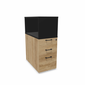 Caisson 3 tiroirs + Top box - Gamme Cosy - simple