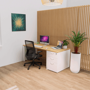 Caissons hauteur bureau avec Tops - Gamme Cosy